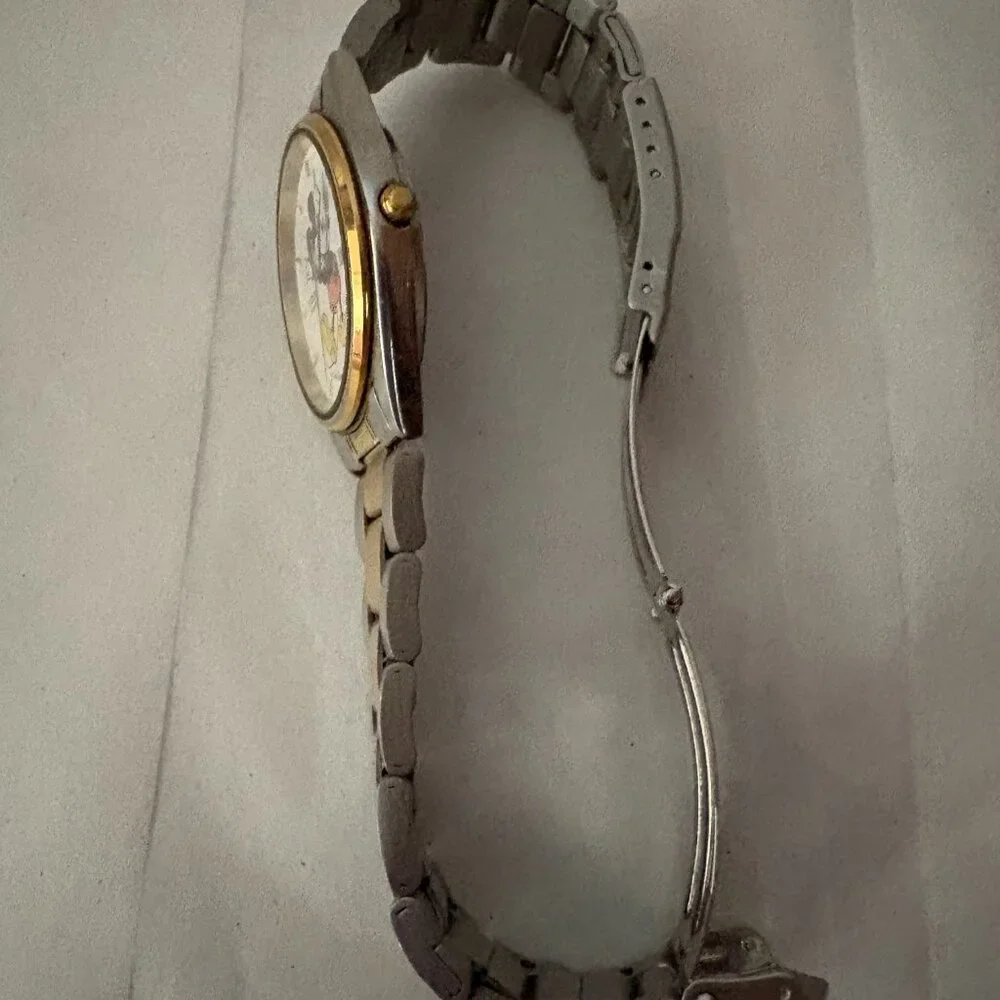 Vintage Seiko Two-Tone Mickey Mouse  Quartz  Watch - Picture 5 of 5